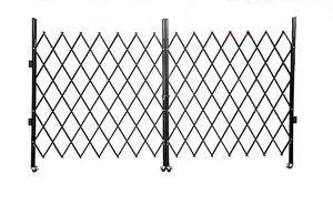 Barrière de clôture extensible pour portail de jardin, barrière de sécurité extensible en aluminium, double simple, antirouille, utilisation intérieure et extérieure pour animaux de compagnie - Product Image 2