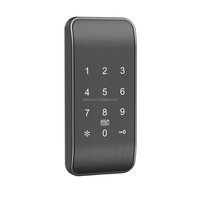 Serrure de cabinet électronique intelligente en alliage de zinc durable YELOCK, contrôlée par l'application TTLOCK, pour club de fitness / casiers de yoga, tiroirs de salle de sport