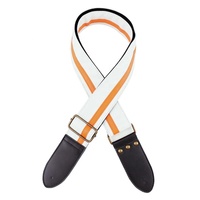 Chromacast Speed Series Leather Racing Strip Guitar Strap Stringed Instruments Parts & Accessories
