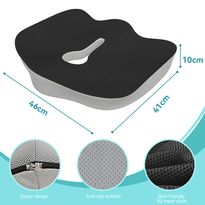 Tốt nhất người Bán bộ nhớ bọt xe đệm ghế đau thần kinh tọa đau Coccyx chỉnh hình Đệm ghế - Product Image 4