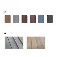 Panneaux décoratifs extérieurs imitation bois pour maison, panneaux muraux, esthétiquement plaisants, imperméables et résistants à l'humidité