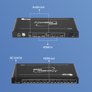 8K màn hình lớn 1x8/2x4 Pixel-to-Pixel đa màn hình Expander 2-in 8-out đa màn hình Splitter cho cửa hàng bán lẻ thang máy - Product Image 4