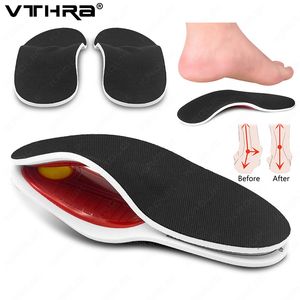 Orthopedic Arch <b>Support</b> Insoles for Flat Feet Pain Relief Plantar Fasciitis <b>Heel</b> Spur Over-Pronation Correction Shoe Inserts - Product Image 1