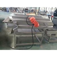 Machine à décanter les puces banane, de couleur noire, pour la fabrication de bananes, levier d'huile vibrant