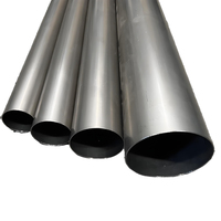 Tuyau/Tube Rond en Acier Inoxydable ASTM 304 316L Sans Soudure 4mm avec Finition de Surface BA, Services de Construction, Pliage, Découpe et Soudage