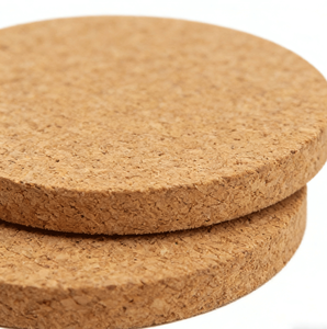 Sampel Gratis Grosir Pabrik Tatakan Gelas Kayu Gabus Berkualitas Tinggi Tatakan Gelas Gabus Alami - Product Image 4