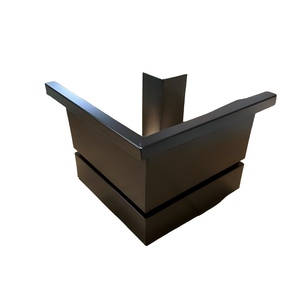 Gouttière en alliage d'aluminium haute résistance, peignable, style K, pour la collecte des eaux de pluie et la descente des eaux de toit - Product Image 3