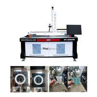 100W 120W miroir de salle de bain de refroidissement par eau 600*900mm taille de travail miroir Laser sablage Machine