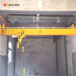 Bán Hot LX điện treo đơn dầm trên không cần cẩu 3 tấn 5 tấn 15 tấn 20 tấn cầu trục giá - Product Image 1