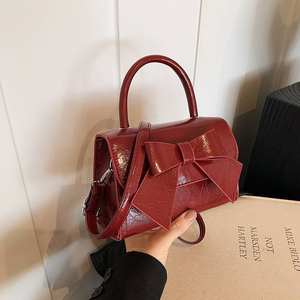 Sac à main nœud papillon le plus vendu 2026, petit sac carré version coréenne, sac à bandoulière élégant pour femme - Product Image 6