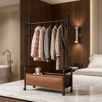Séchoir à linge extérieur moderne à poteau unique, robuste et peu encombrant, pour vêtements et linge, organisateur de vêtements