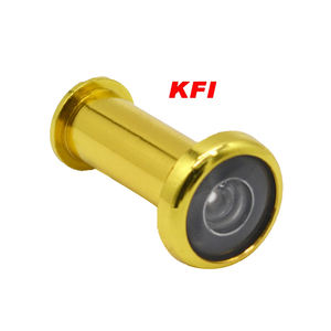 Haute qualité 180 degrés porte visionneuse judas alliage de Zinc et lentille en verre Design moderne pour la maison porte en bois prix usine - Product Image 4