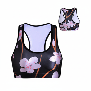 Última versión de ropa activa de gimnasio para mujer, sujetador de Yoga sin costuras acanalado y conjunto deportivo, estilo de estampado ajustado para correr, tallas - Product Image 1