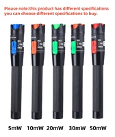 Ftth testeur de câble à fibre optique traqueur de défaut Laser rouge Interface universelle connecteur 2.5mm Type de stylo localisateur de défaut visuel 10mw