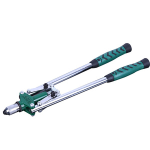 Anbaolu Double Handle Pull Rivet Gun 17 Inch Manual Riveting Machine 6.4mm Max Rivet Size Anti Slip Labor Saving Tool - Product Image 2