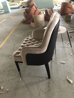 Chaise de joueur de poker de casino en cuir véritable en bois massif personnalisable qualité professionnelle confortable étanche Durable pas cher