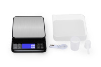 Balance de cuisine électronique Dr.Heng DH-406 avec logo personnalisé, couleur du boîtier, écran LCD, grande capacité, 15 kg, 1 g