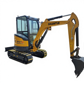 Miniexcavadora Hidráulica Compacta Original SE27SR con Giro Cero <span class=keywords><strong>de</strong></span> Cola <span class=keywords><strong>y</strong></span> Brazo Desplazable, EPA Tier 4, para Construcción Agrícola <span class=keywords><strong>y</strong></span> Municipal - Product Image 1