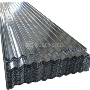 Toit en acier de tôle de toiture de prix usine galvaniser la feuille galvanisée enduite de zinc en aluminium de toiture