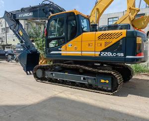 Excavadora de Orugas Hyundai 220LC-9S Usada de Calidad Perfecta, Original, Fabricada en Corea, Excavadoras Usadas en Venta - Product Image 3