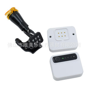 Lampe frontale dentaire médicale LED sans fil avec loupe, clip-on, pour chirurgie buccale et plastique - Product Image 1