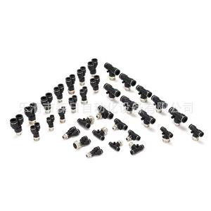 Conector Recto Neumático de Conexión Rápida, Recubierto de Níquel sobre Cobre Blanco, PC8-02, Codo PL6-01, Válvula de Estrangulamiento SL4-M5 10 12 para - Product Image 2