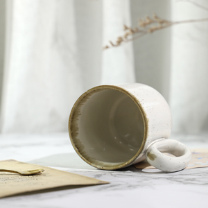 Mug en céramique créatif de style nordique vintage pour le bureau, la maison et les conférences, cadeau d'affaires pour le café, le lait et l'eau - Product Image 6