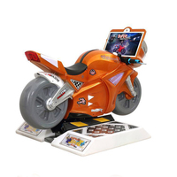 Jeu vidéo interactif Kiddie ride, simulateur 3D 4D, voiture de course, moto pour enfants