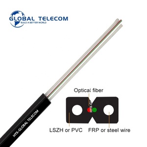 Cable de Fibra Óptica para Exteriores GJYXFCH de 1 y 2 Núcleos con 3 Hilos de Acero, G652D G657A1 G657A2 LSZH, Cable de Fibra Óptica FTTH - Product Image 3
