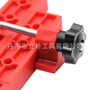 Mr Drill 90 Degree <b>Woodworking</b> Right Angle Ruler 140mm Plastic Adjustable Panel <b>Clamp</b> Auxiliary Positioning Tool Set - Product Image 3