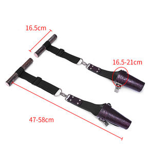 Kostenlose individuelle Schachtel  erstklassige Rinderwolle-Spielzeuge Rückhaltungsriemen hängende Tür Möbel sexuell Sm Bdsm Ply Sklave Paare erotisch - Product Image 6