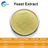 Supplément enzymatique de vitamines et d'acides aminés pour animaux Additif d'extrait de levure de qualité alimentaire pour l'aquaculture