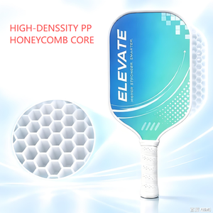 Racchetta <span class=keywords><strong>da</strong></span> Pickleball Macaron in Fibra di Carbonio T700 16mm Termoformata, Vendita Diretta dalla Fabbrica, Logo Personalizzato OEM - Product Image 5