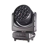 Foco Móvil Exterior LED Bee-eye con Zoom y Wash Beam, Impermeable IP65, 19x40W RGBW 4 en 1, Luces LED de Lavado con Zoom 7x60W RGBW
