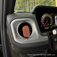Diffuseur d'aromathérapie pour voiture ovale, flacon vide pour huile essentielle, parfum, décoration en bois de noyer noir, désodorisant, longue durée