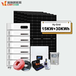Sistema de Generación de Energía Solar Híbrido de 15KW Configurado para Venta al Por Mayor - Product Image 4