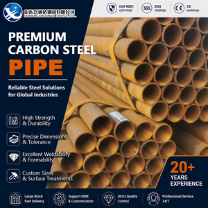 ท่อเหล็กคาร์บอนอบอ่อนชนิดรีดเย็นขนาด 219.1 มม. หนา 12 มม. มาตรฐาน SAE 1020 ASTM A106 สำหรับงานก่อสร้างที่ทนทาน - Product Image 1