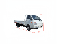 Populaire 370km 2 sièges conduite à droite mini voiture électrique Ev camion Wuling camion camionnette électrique en magasin