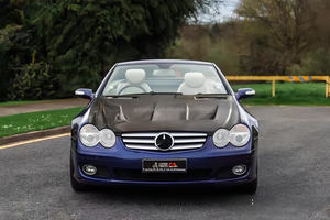 Capot en fibre de carbone perforé Mercedes-Benz SL R320 pour les modèles <span class=keywords><strong>SL350</strong></span> SL550 - Product Image 3