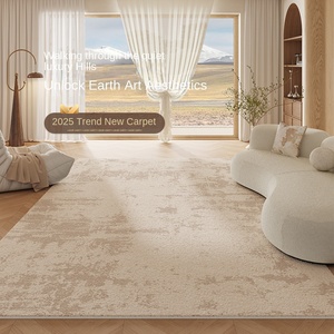 Stile astratto <span class=keywords><strong>scandinavo</strong></span> tappeti antiscivolo facile da pulire Soft moquette da soggiorno grande tappetino per tavolino da camera da letto - Product Image 2