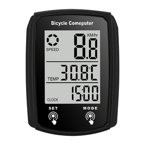 Grand écran Code anglais filaire ordinateur de vélo étanche rétroéclairage <span class=keywords><strong>compteur</strong></span> de vitesse capteur intelligent <span class=keywords><strong>pour</strong></span> VTT odomètre - Product Image 4