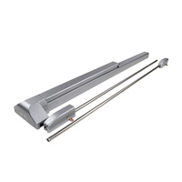 TOP ONE F6600P Serrure de secours en acier peint, barre anti-panique, barre de poussée, porte coupe-feu, serrure de sécurité ignifuge, déverrouillage à clé pour certifié