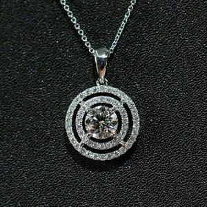 Collana Minimalista con Ciondolo Rotondo per Donne, Catena Lunga, Gioiello alla Moda per Uso Quotidiano, Idea Regalo - Product Image 2