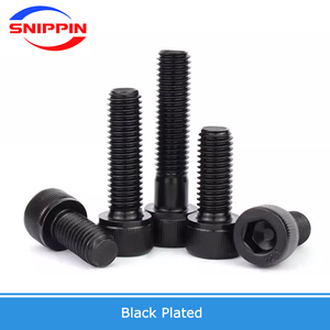 Grade 12.9-14.9 Carbon Steel Hexagon Socket Cap Head Shoulder Roller Bearing <b>Screw</b> Bolt <b>M5</b> M6 GB70.1 DIN912 - Product Image 3