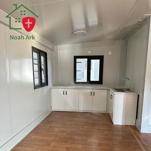 Environmentally Friendly Modular Waterproof Prefabricated Sandwich Panel Modern Double Wing Expandable Container House - Product Image 6