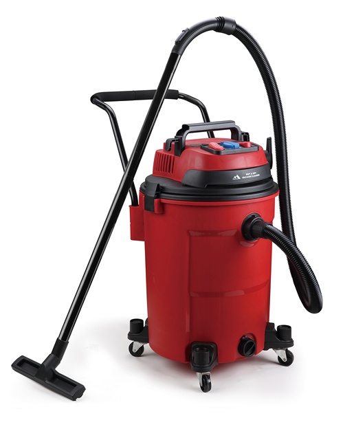 60L Plastic tank Industrial Wet Dry Vacuum Cleaner Big Power Vacuum Cleaner Strong Suction Power Wet Dry Vacuu