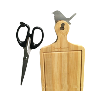 Tabla de Cortar de Bambú Cuadrada Familiar al por Mayor, Tabla de Servir de Madera de 1.5 cm de Grosor con Mango, Apta para Lavavajillas, para Cortar Pizza y Verduras - Product Image 1