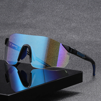 Lunettes de sport hommes nouveau miroir sans monture lunettes de soleil de randonnée en plein air conception de marque privée personnalisée Anti-UV photochromique cyclisme nuances