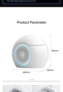 Умный круглый унитаз для ванной комнаты - Product Image 2