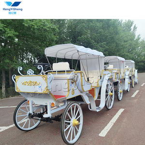 Fabricante Venta de Turismo de Navidad coche de caballos eléctrico personalizable transporte especial para excursiones - Product Image 3